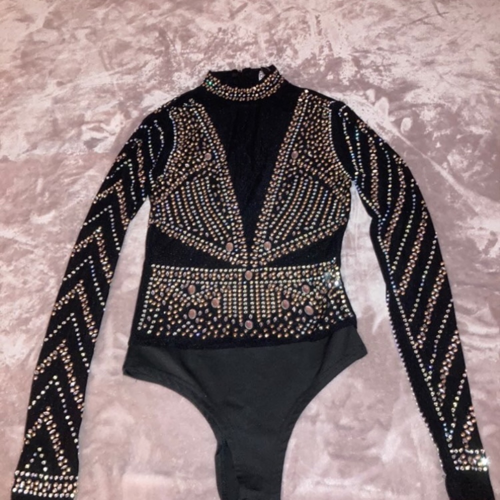 Beautiful Jeweled bodysuit